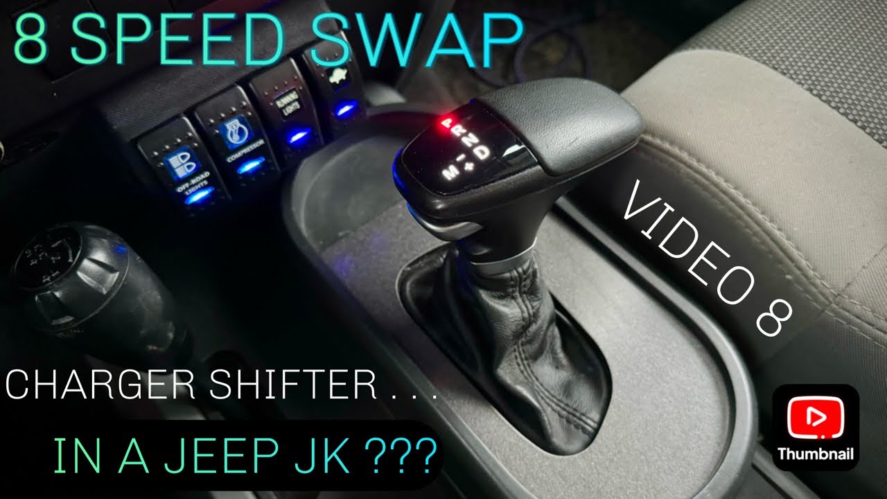 Jeep JK Hemi Swap Ep.8 — 8-ступенчатая коробка передач с проводкой и переключением передач