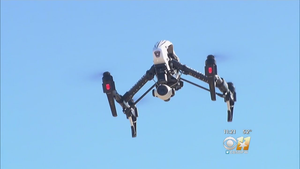 Mansfield PD Using Drones To Fight Crime