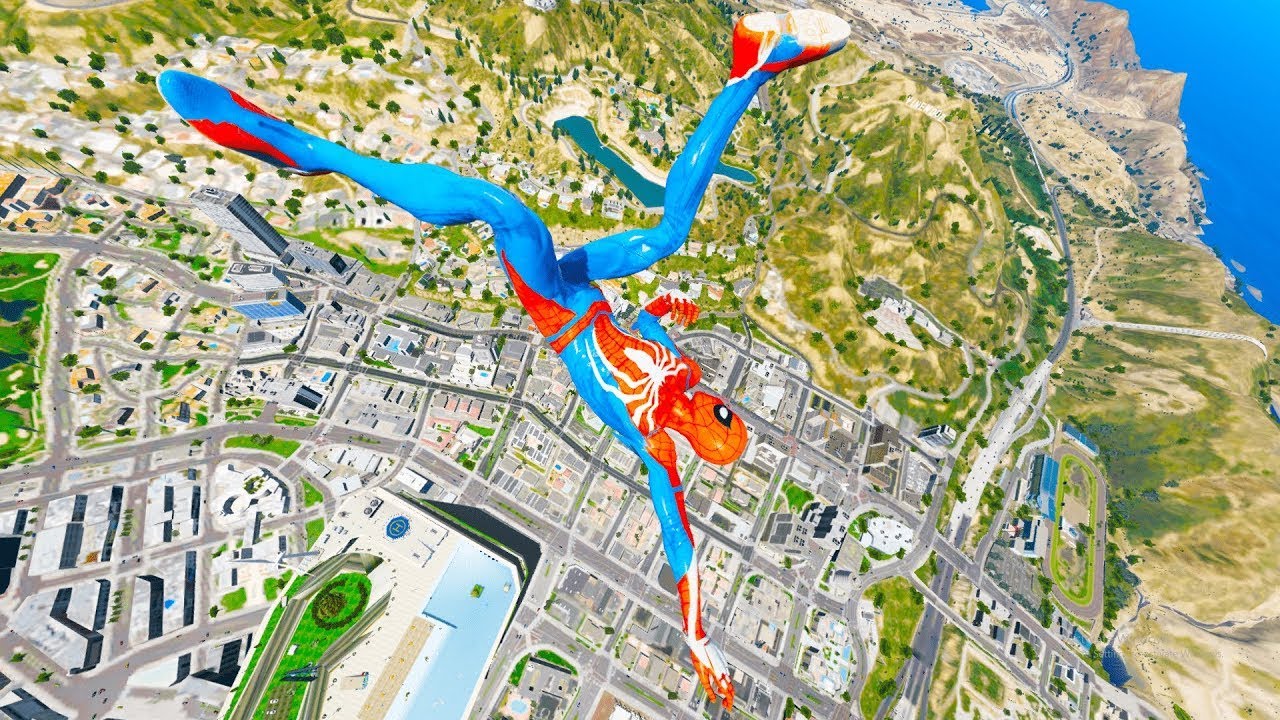 GTA 5 Epic Water Ragdolls | Spiderman Jumps/Fails Funny Moments (Euphoria Physics)