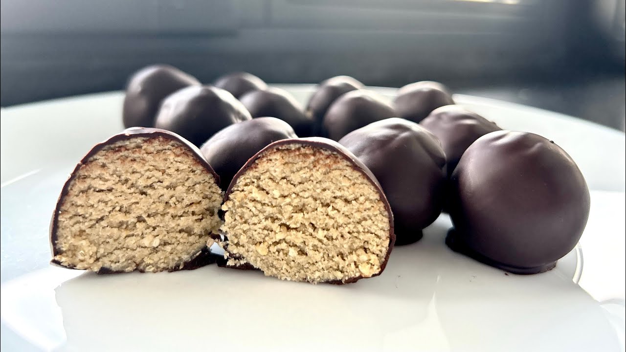 Конфеты халва в шоколаде. Без сахара. Вкусно, полезно, быстро