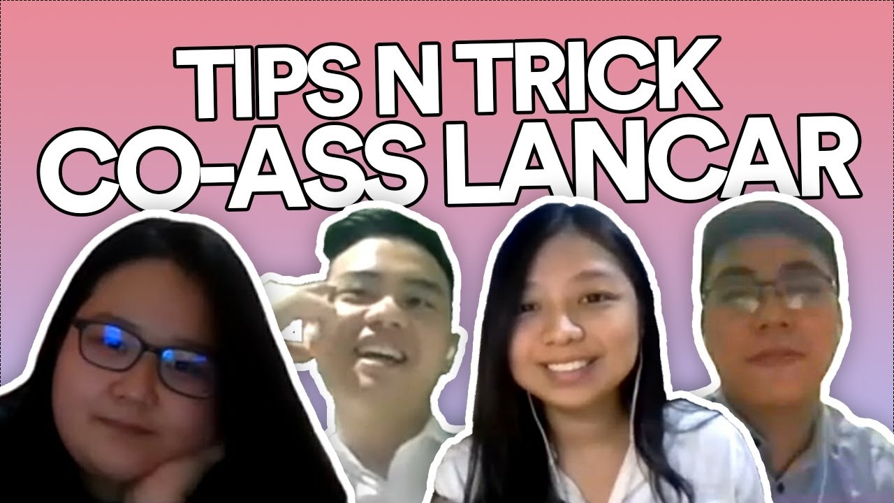 Tips n Trick Co-Ass Lancar - Dokter Muda Berbicara #EPS3