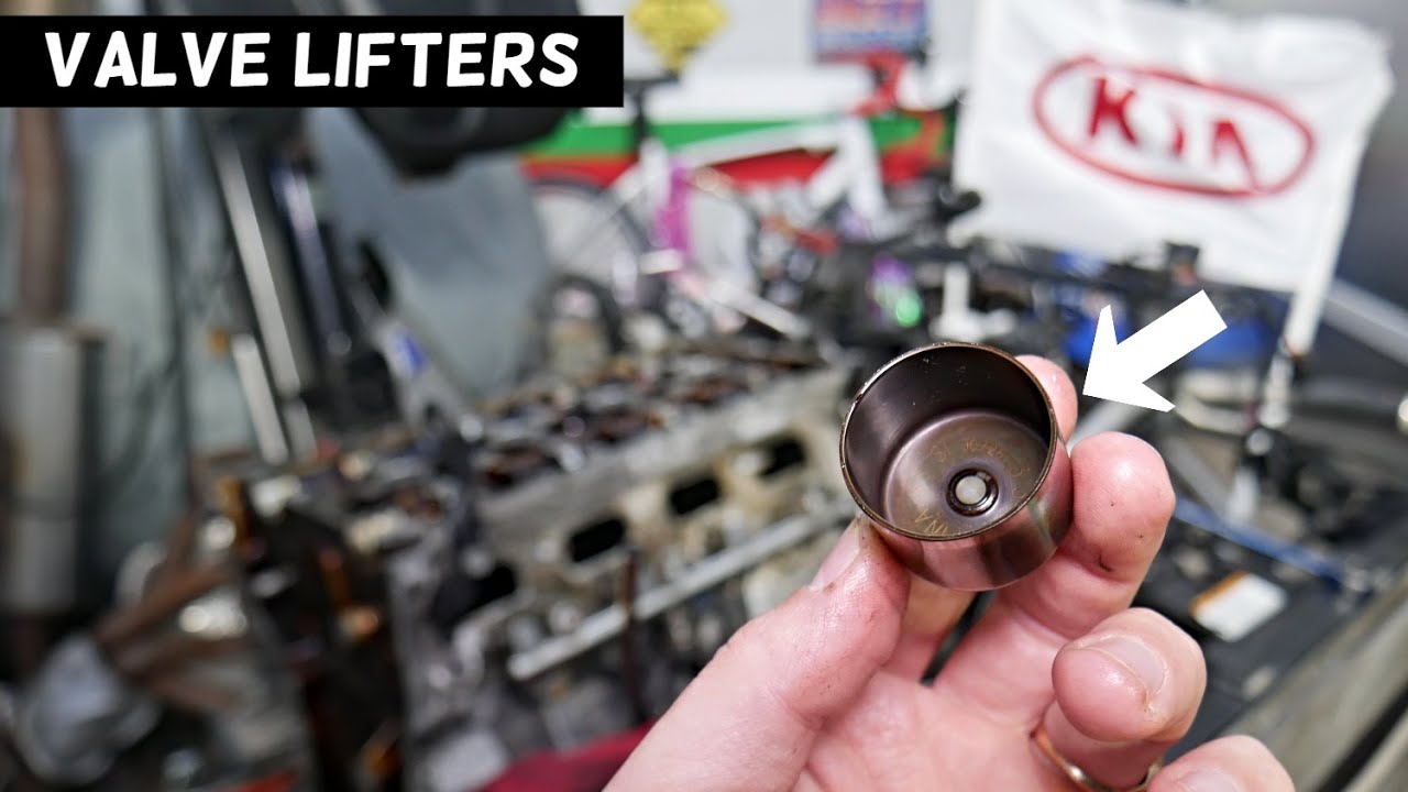 KIA OPTIMA VALVE LIFTERS REPLACEMENT REMOVAL LOCATION
