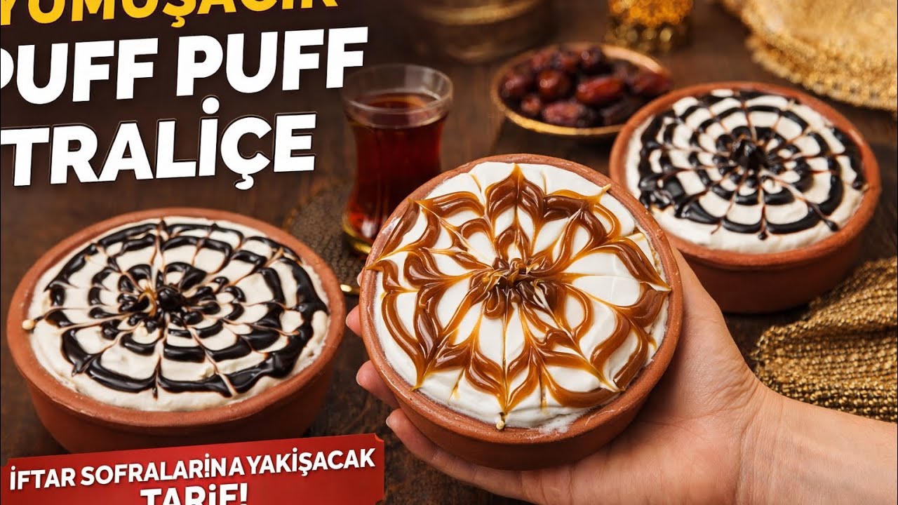 🍮 İftar Sofralarına Yakışacak Yumuşacık Traliçe Tarifi