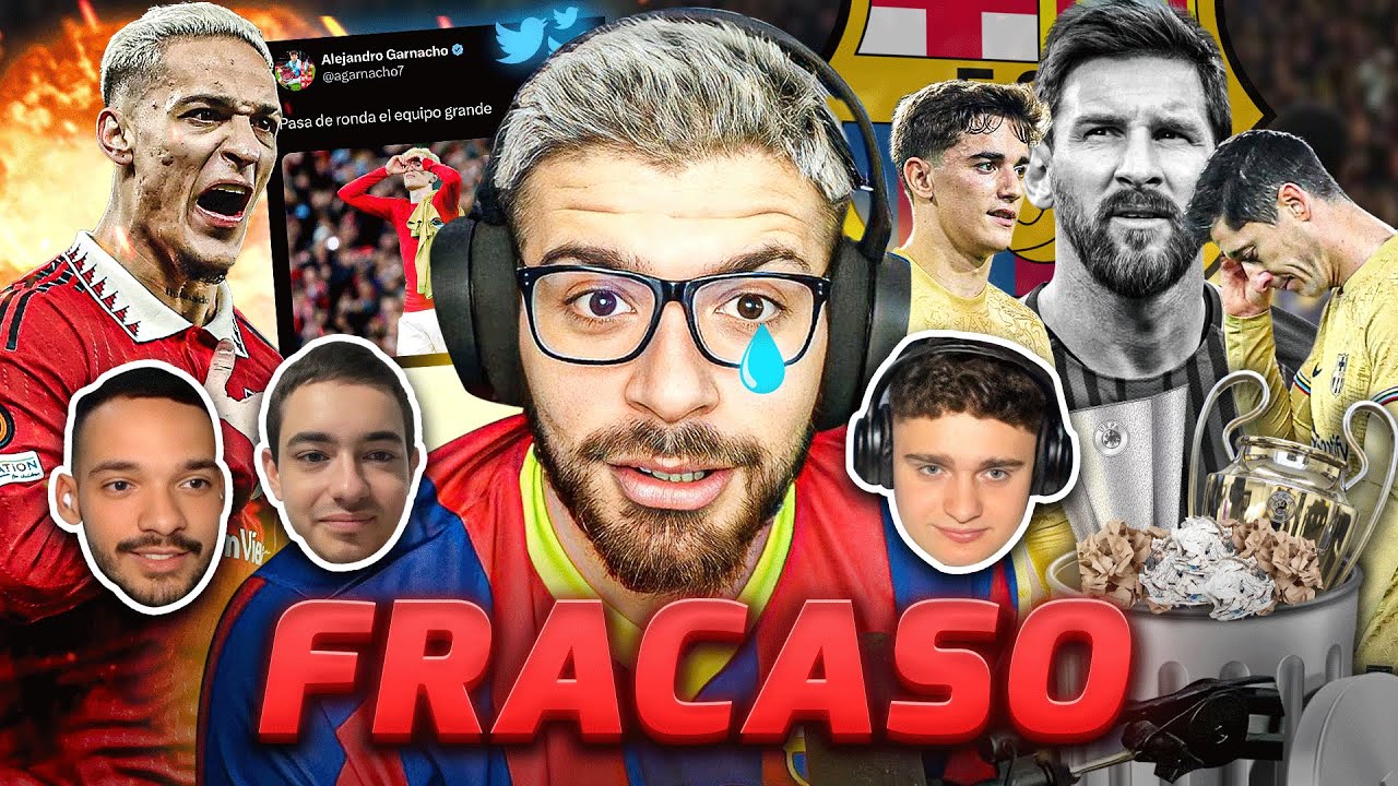 ¿POR QUÉ EL BARCELONA FRACASA EN EUROPA? DEBATE CON FUTBOLITOS Y MZETA GUILLERMO