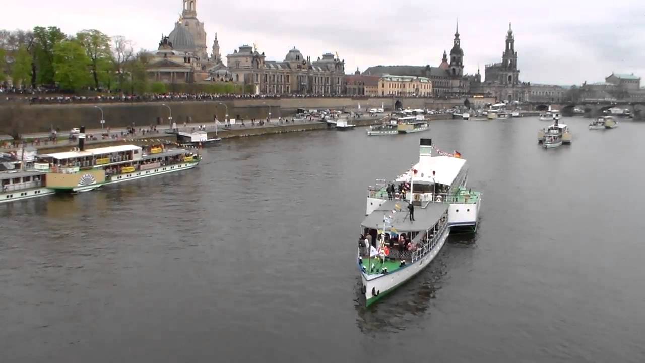 Die Flottenparade der Sächsischen Dampfschifffahrt 2013 - Teil 1 -  Terassenufer