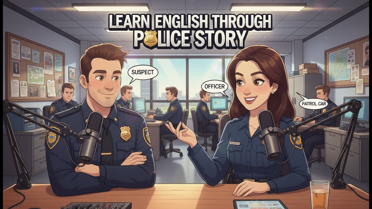 Learn English Through Story Police Tv