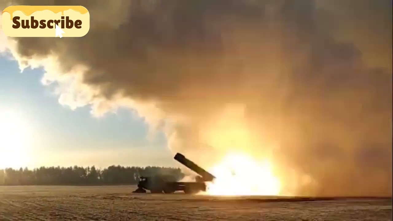 The first video of the Ukrainian MLRS 