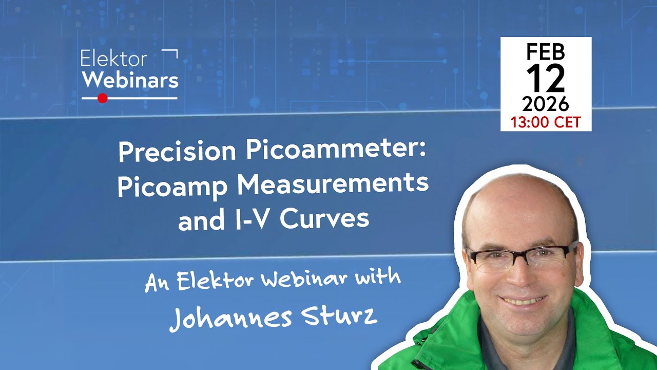 Precision Picoammeter: Picoamp Measurements and I-V Curves — Webinar with Johannes Sturz