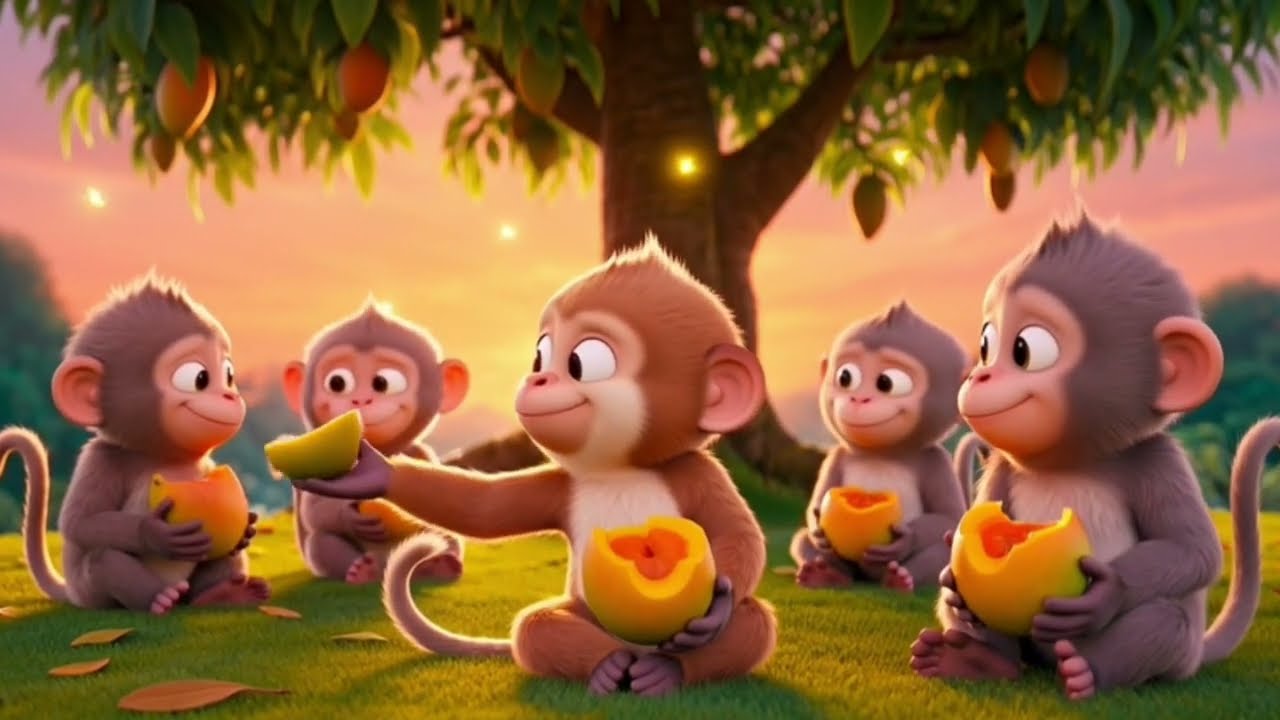 Chiku Bandar aur Aam ka Ped#shortcartoonviral 