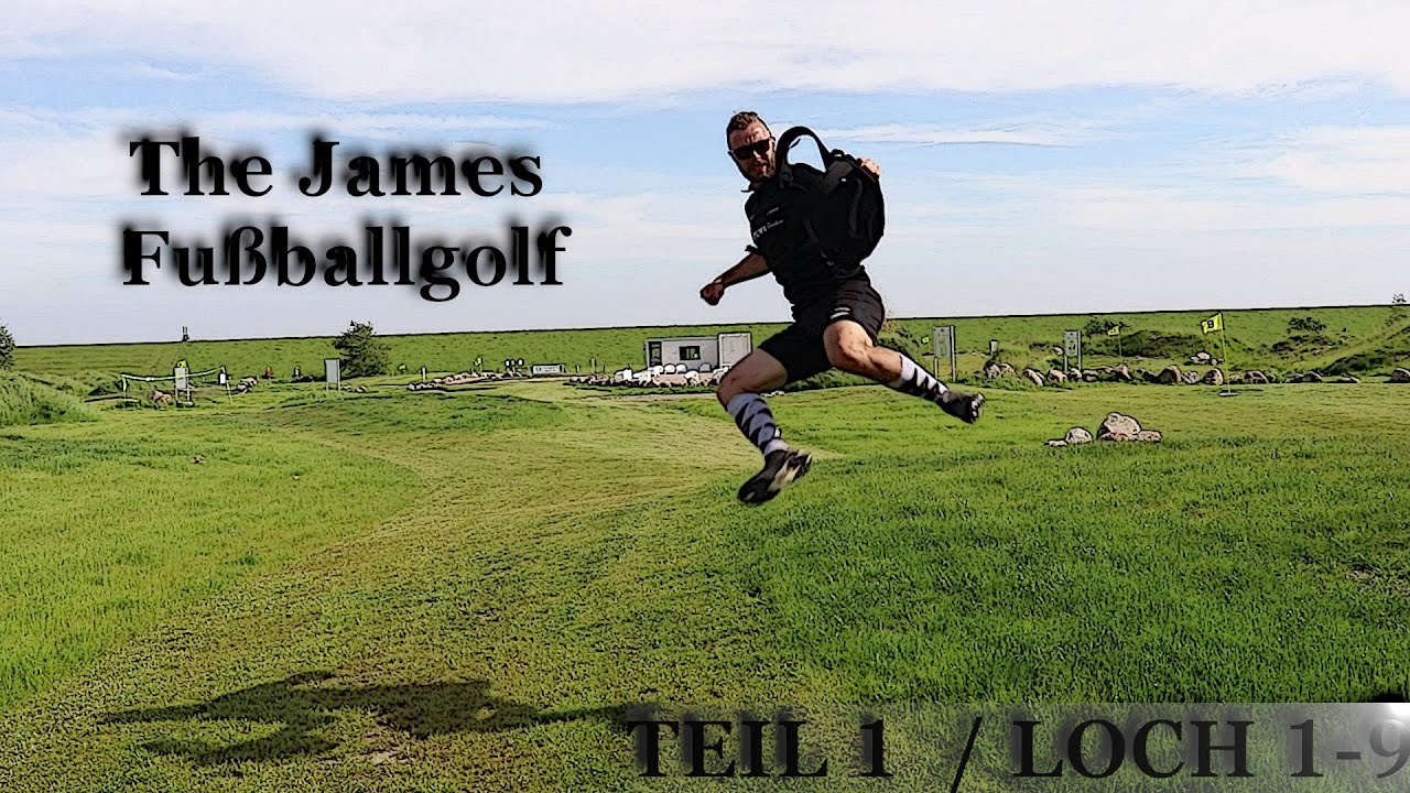 The James Fußballgolf in Büsum ⚽️⛳️. Fussballgolf direkt am Meer🌊 Teil 1... Hole in One ⛳️