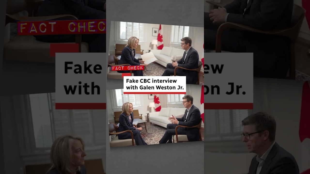 Fact check: Fake CBC interview with Galen Weston Jr.