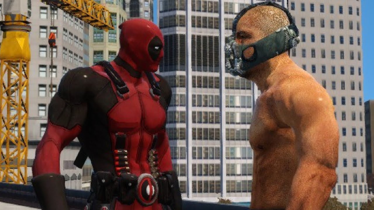 DEADPOOL VS BANE - EPIC BATTLE