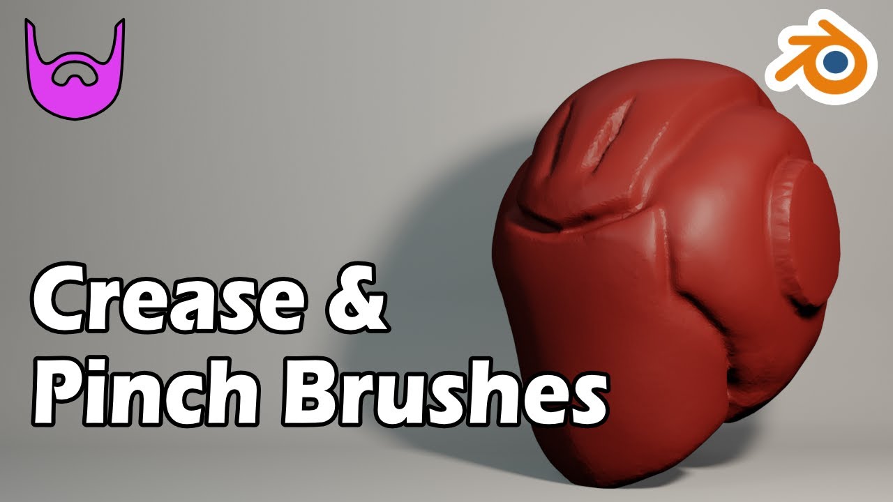 How to use the Crease and Pinch Brush