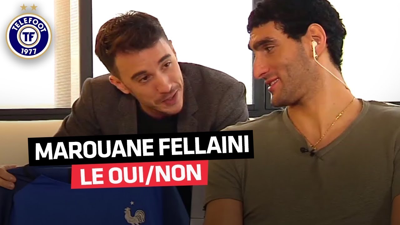 Le Oui/Non avec Marouane Fellaini : l'&eacute;quipe de France, PSG-MU, Pogba...