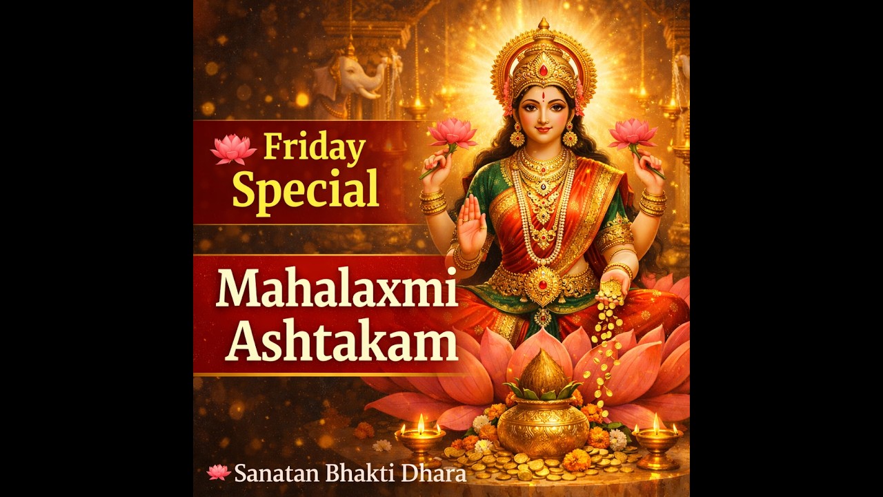 Mahalaxmi Ashtakam | श्री महालक्ष्मी अष्टकम् | Friday Special Powerful Stotra 🙏