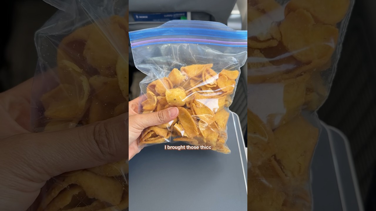 Snacks I Packed For My Flight Part 27 ✈️