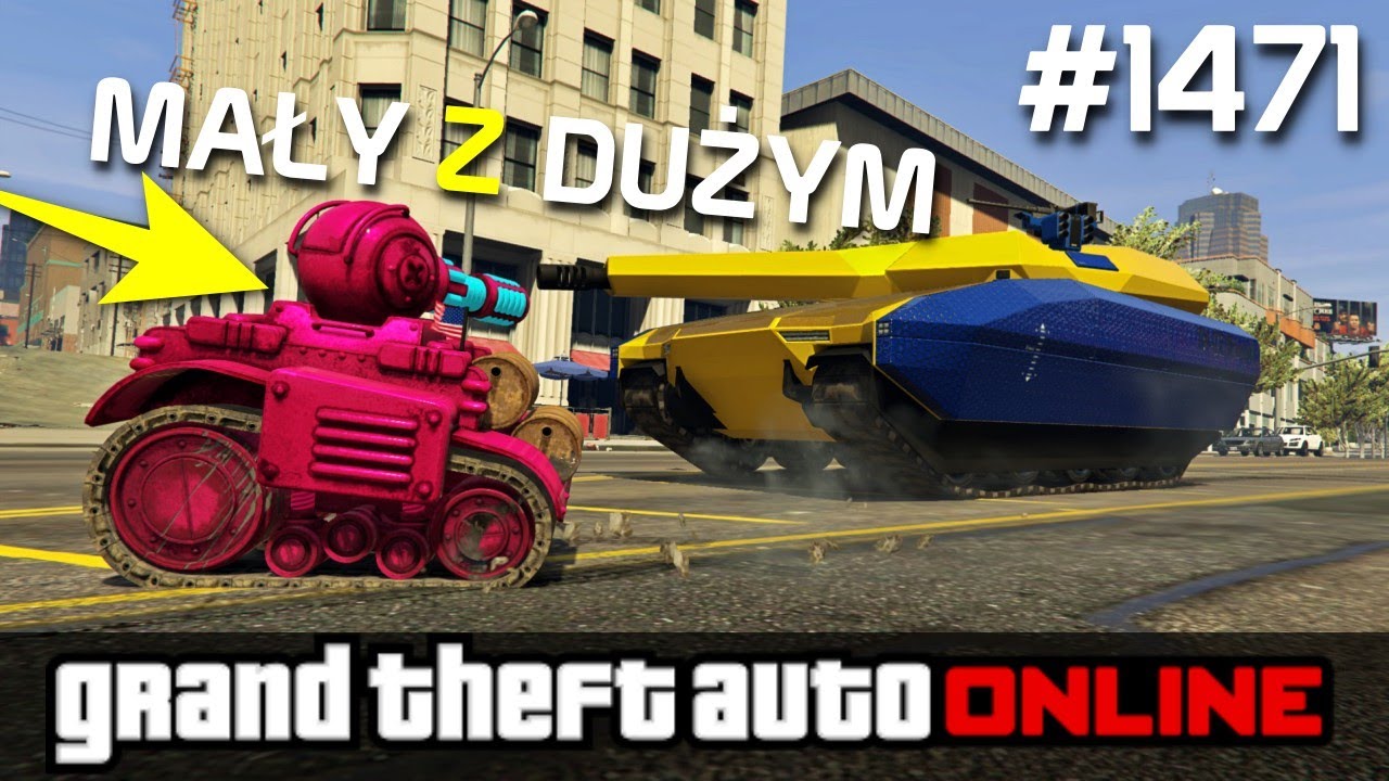 GTA 5 PC Online Po Polsku [#1471] MAŁY z DUŻYM... /z Hogaty