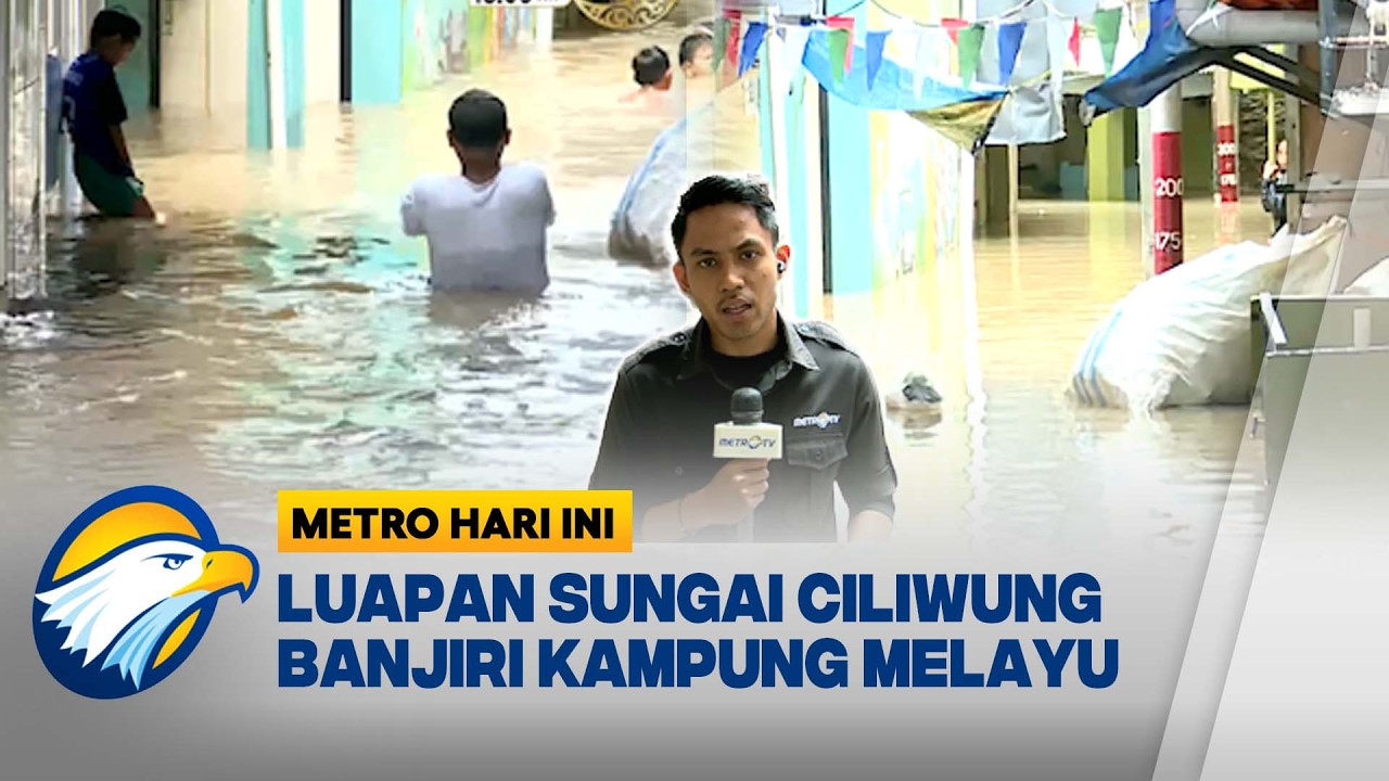 Kondisi Terkini Banjir 1 Meter Rendam Kampung Melayu, Jakarta Timur [Metro Hari Ini]