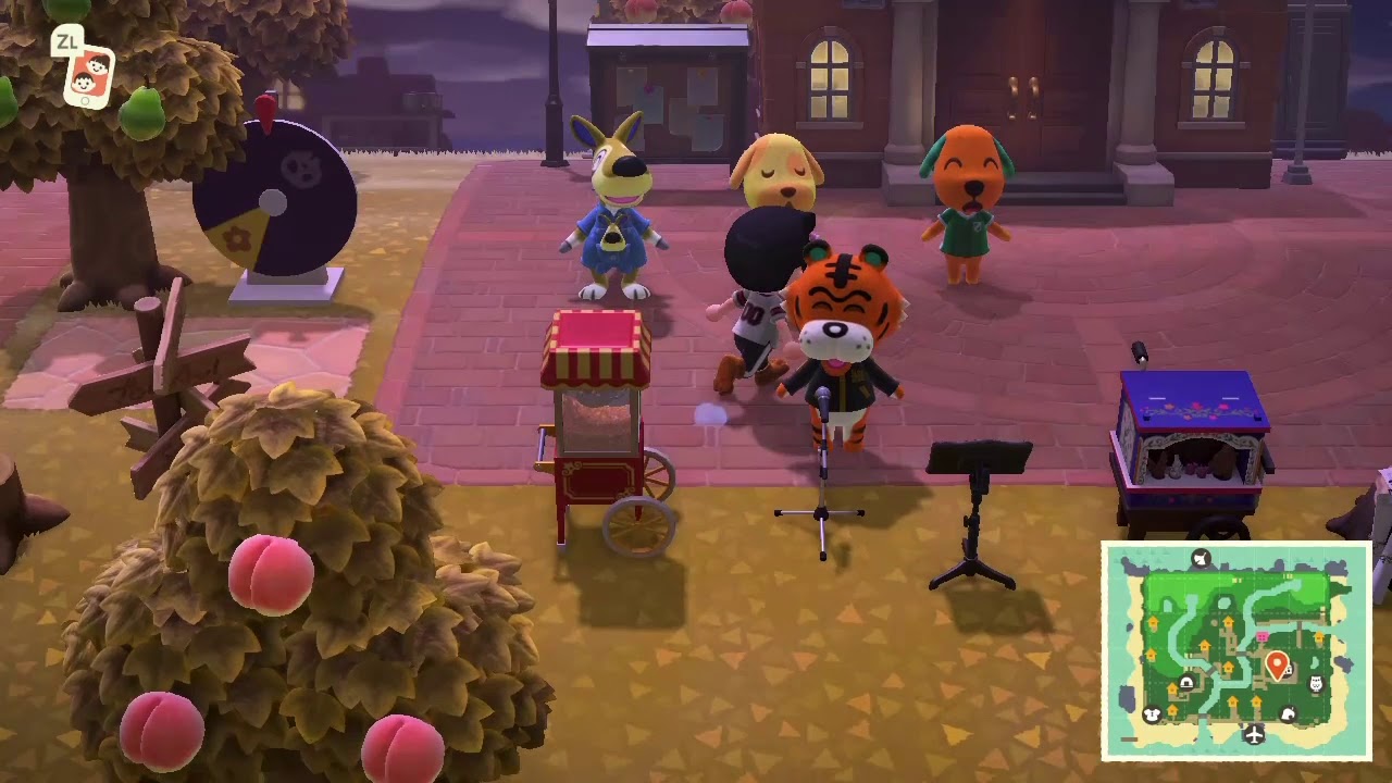Animal Crossing New Horizons singing moments