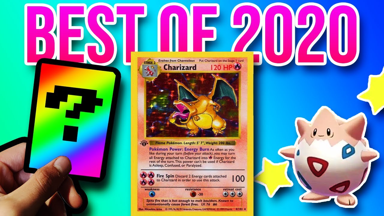 My Best Moments of 2020 - Pokemon Shiny Reactions, Pokemon Card Openings and More!