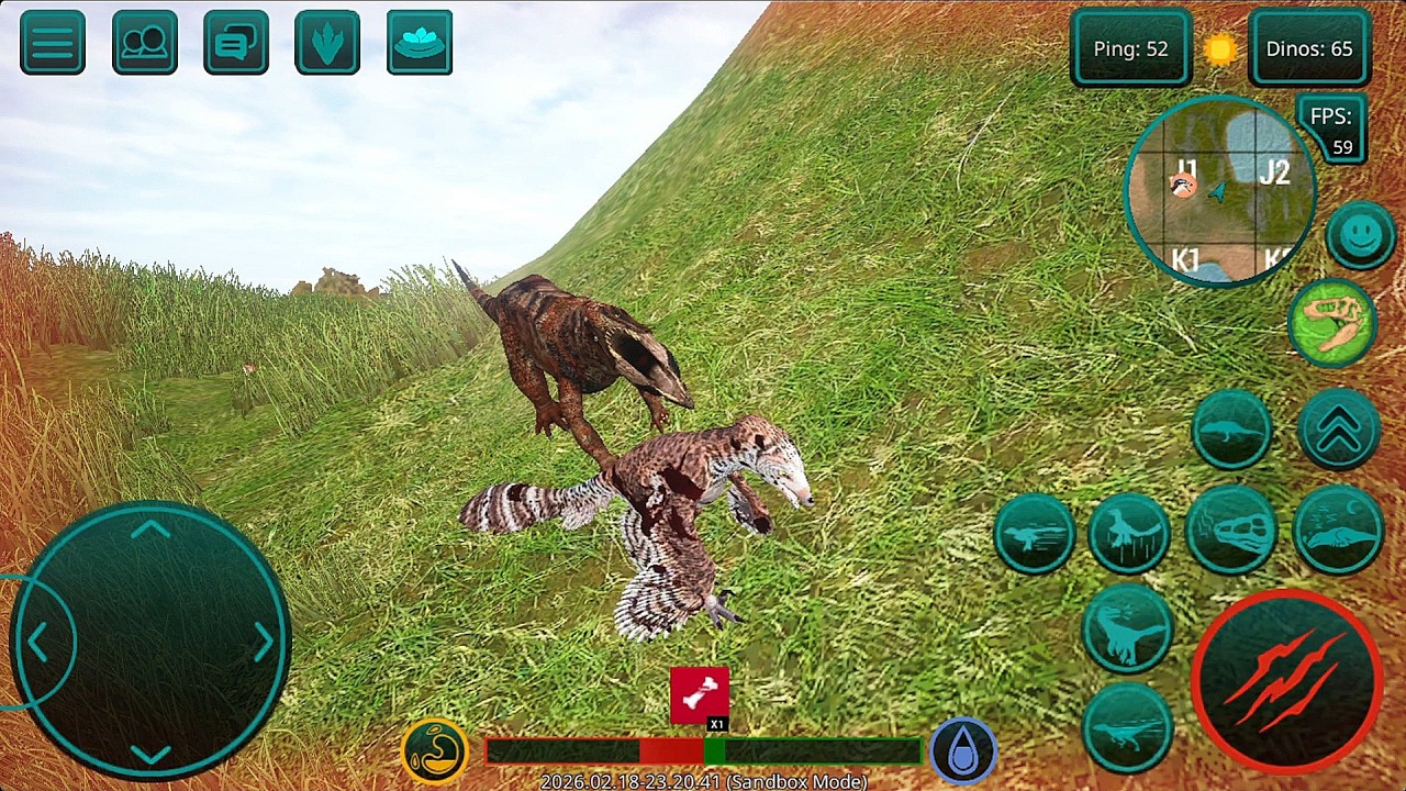 Changyuraptor vs Fasolasuchus - The Cursed Isle
