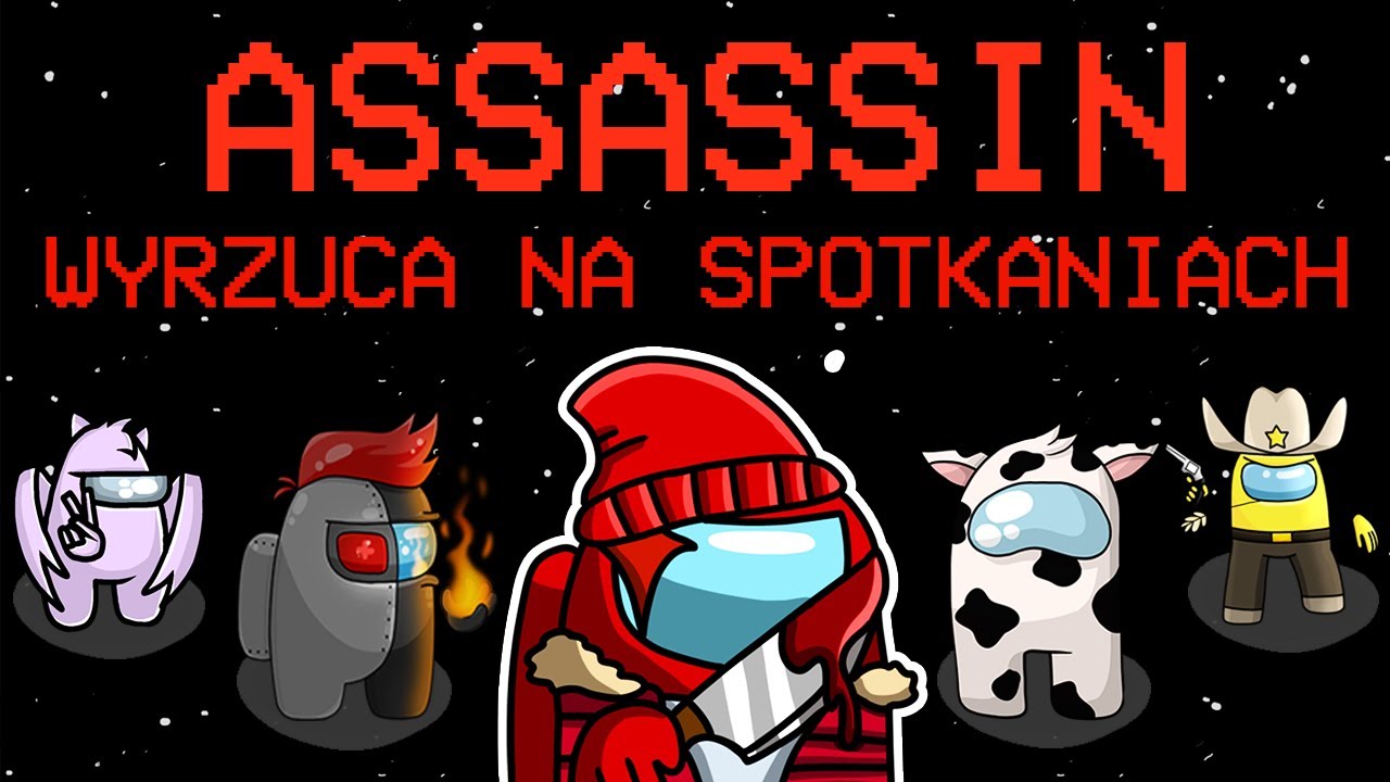 Typowy Spoceniec w Among us (ASSASSIN, MINER)