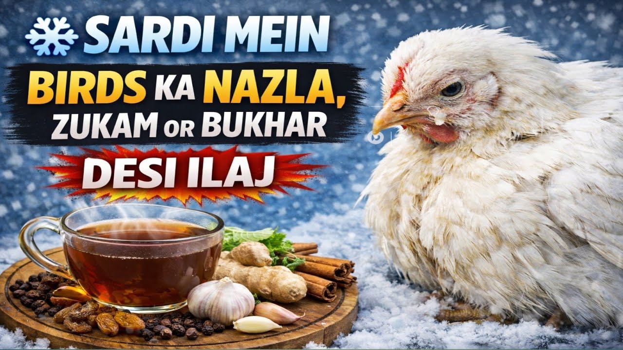 Murghiyon Main Nazla Zukam Hai? | 100% Tested | Desi Kahwa | Desi ilaj | 