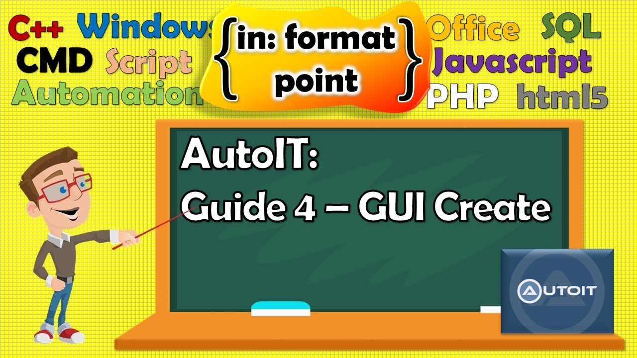 AutoIT Guida 4 - GUI Create (come creare una finestra in Windows)