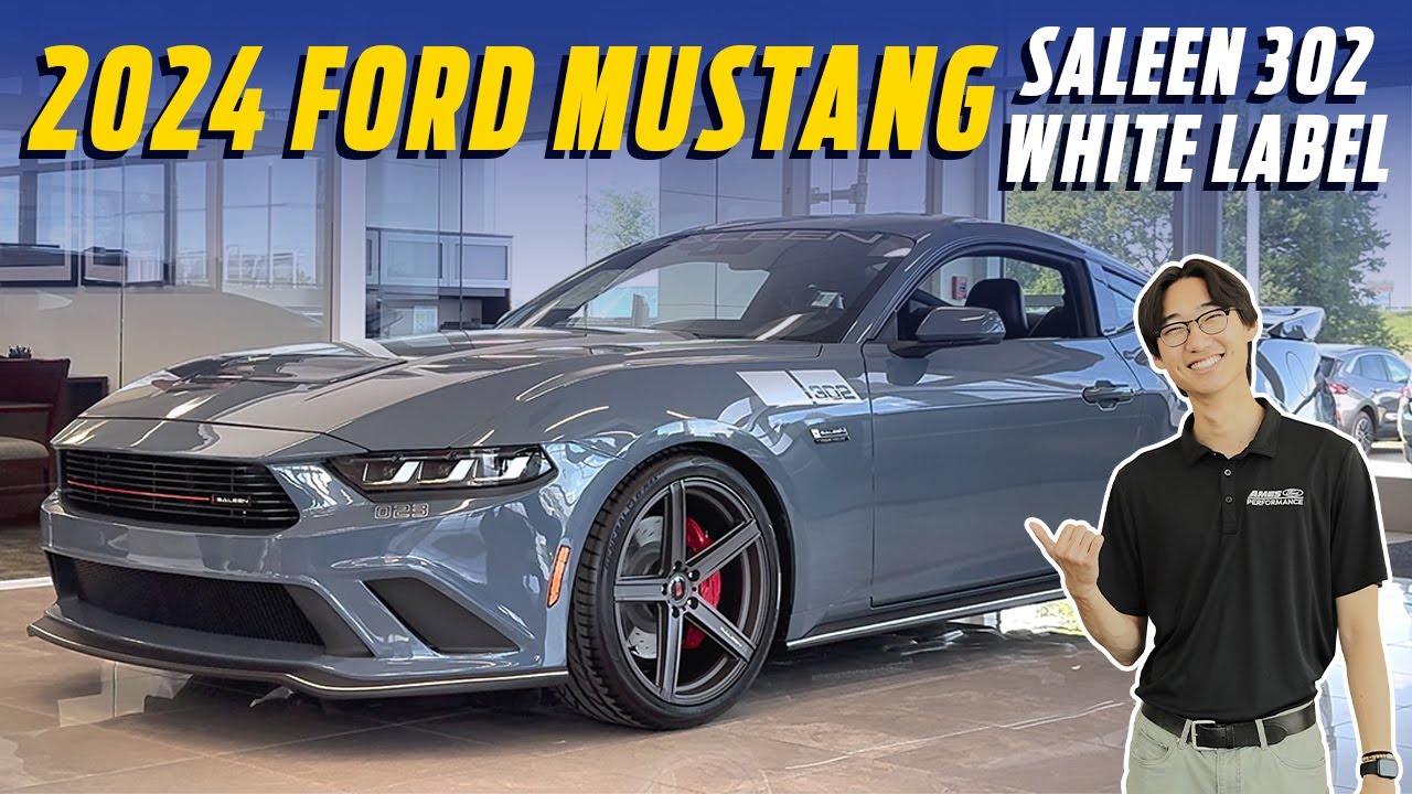 [𝗨𝗣𝗗𝗔𝗧𝗘: 𝗦𝗢𝗟𝗗] 2024 Mustang Saleen 302 White Label Walkaround | Ames Ford Performance