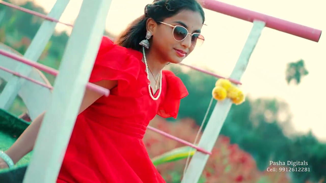 Shiva Gayathri pre -Half Saree Shoot Chandrullo Unde Kundelu #4k #viralvideo #cinimatic #wedding