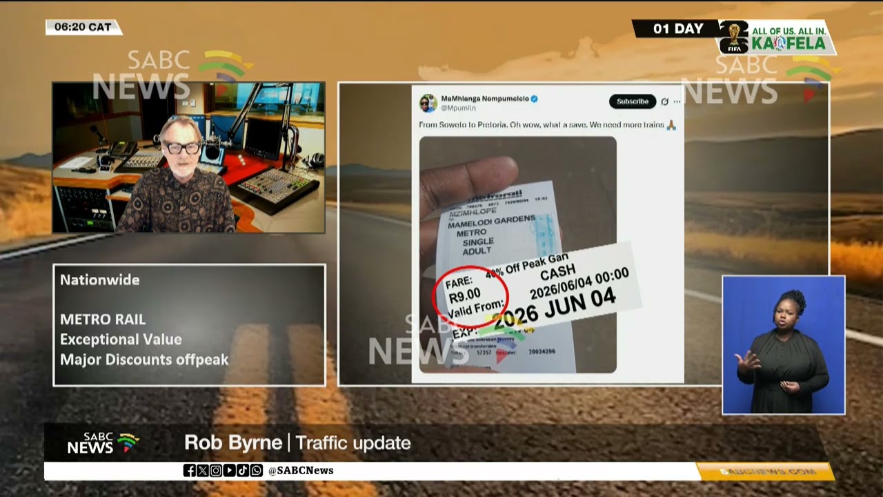 Traffic Update | 10 June 2026