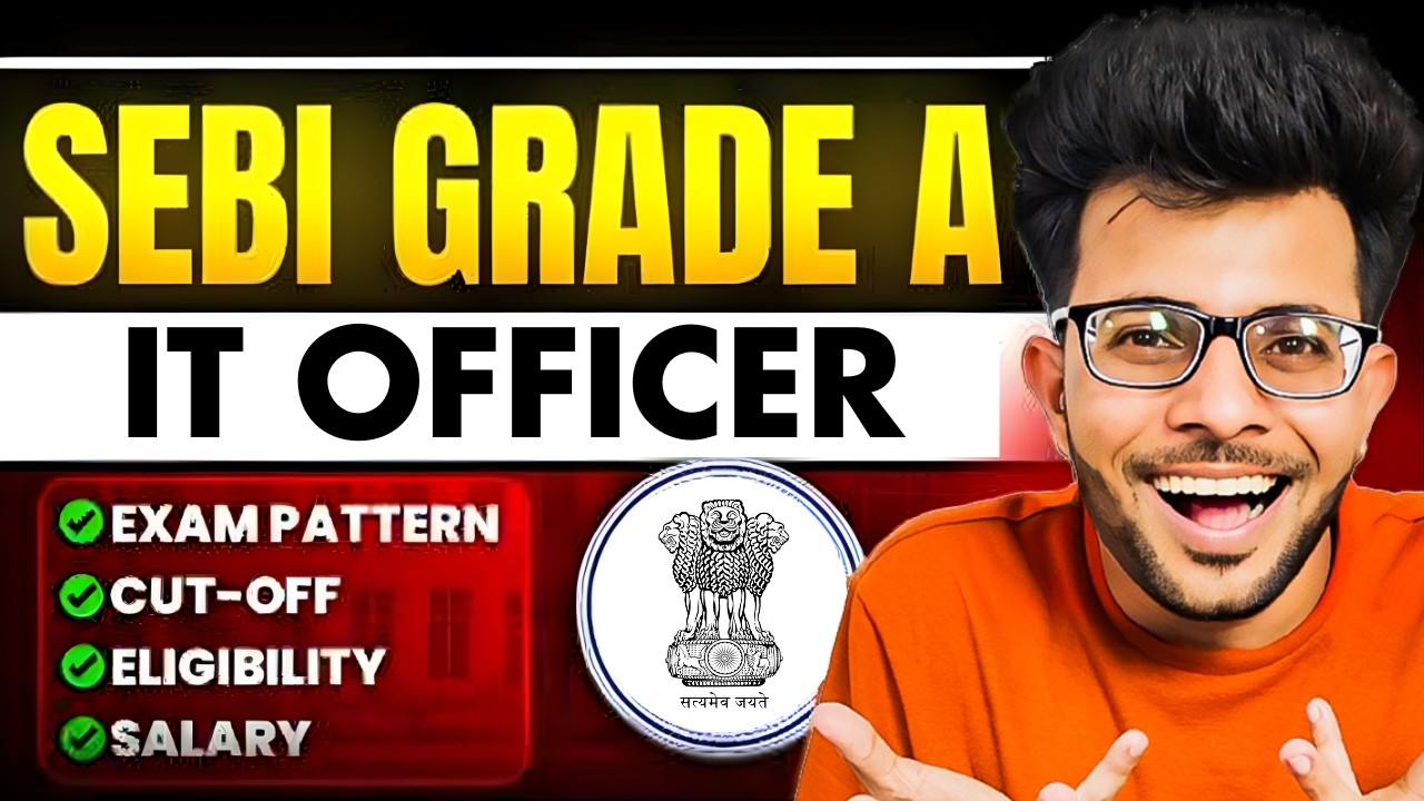 SEBI Grade A IT OFFICER 2025 Free Hiring 😱✅ [ Eligibility | Exam Pattern | Salary | Syllabus ]