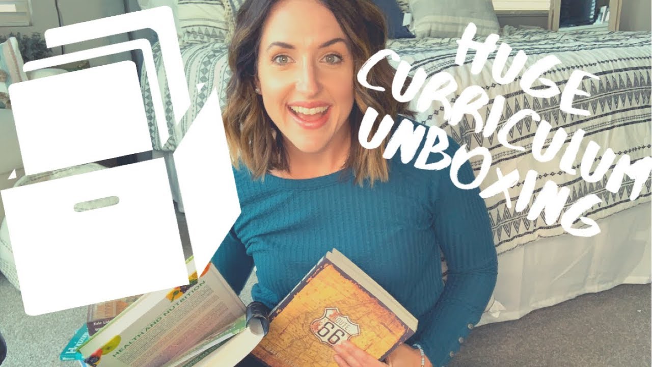 *NEW* HOMESCHOOL YEAR UNBOXING||NEW CURRICULUM 2020-2021