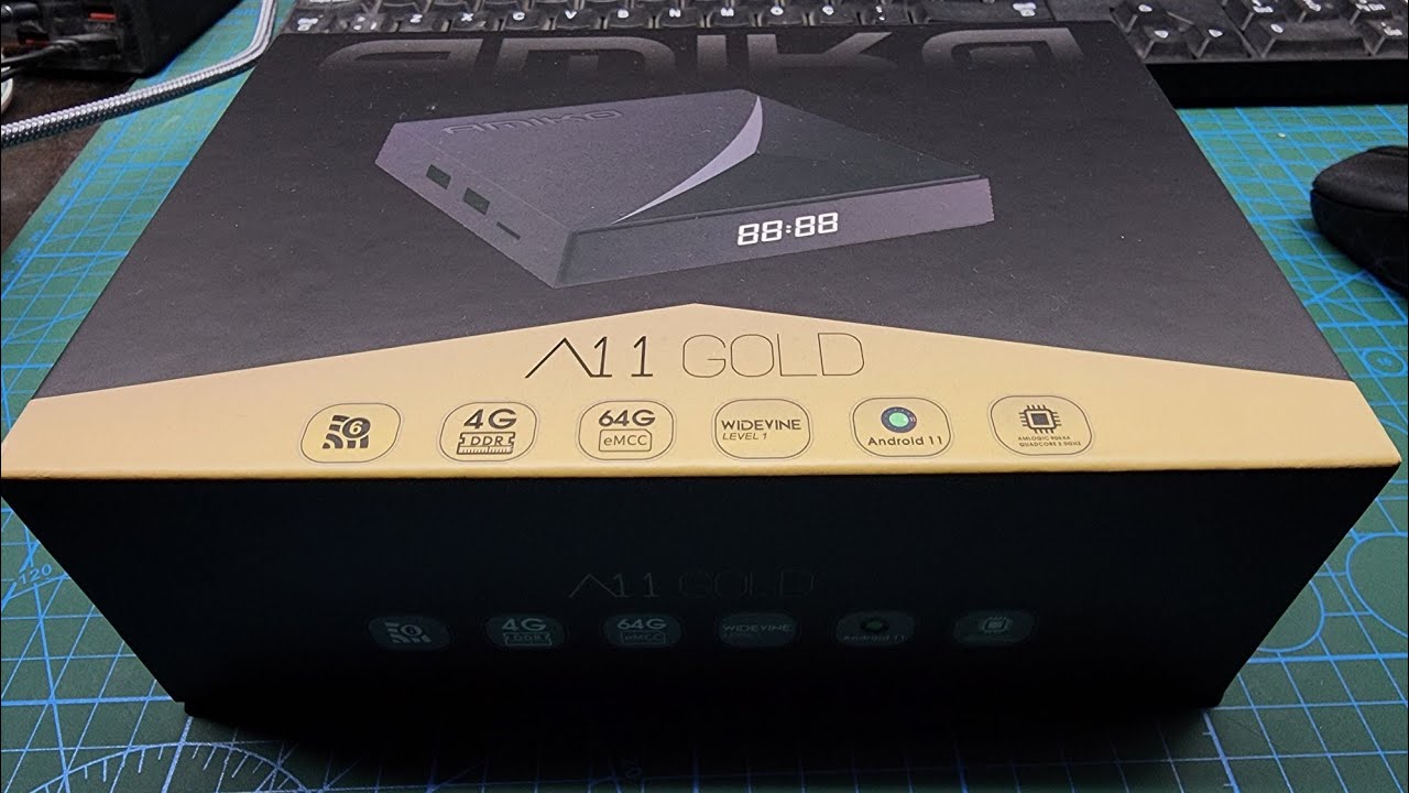 AMIKO A11 GOLD Tv Bluetooth kumanda Backled