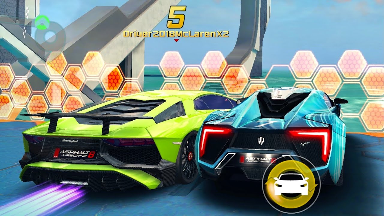 Asphalt 8, W Motors Lykan, SELFIERACES