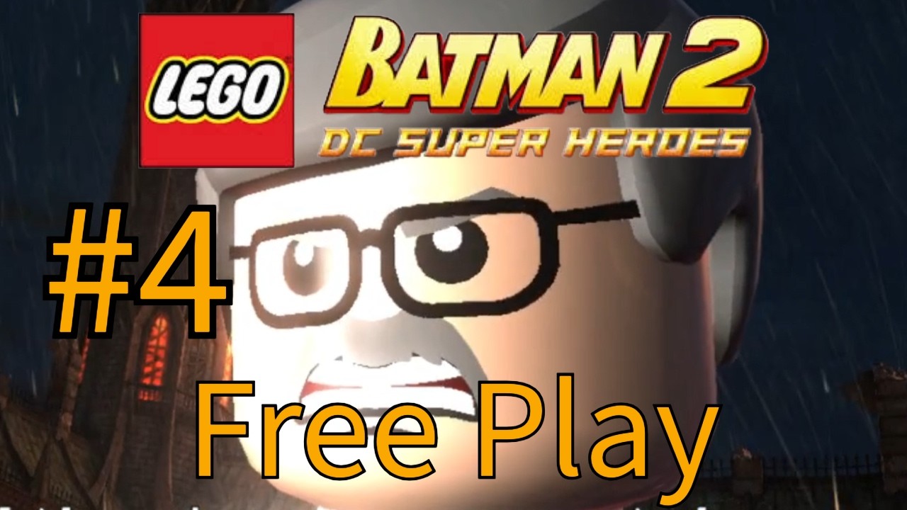 Lego Batman 2 (Steam) - Free Play Part 4 - Asylum Assignment