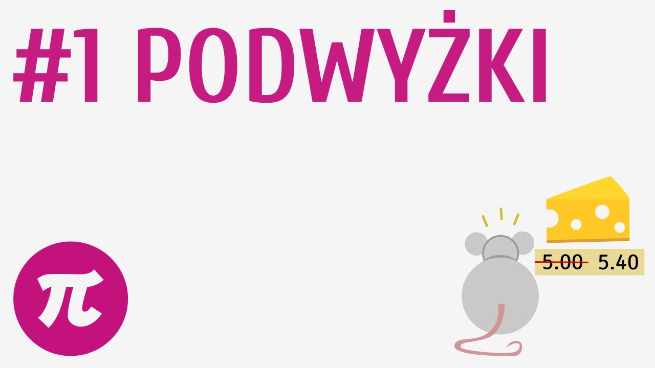 Podwyżki #1 [ Procenty - zastosowania ]