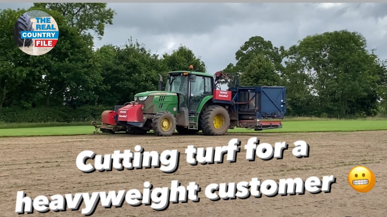 This load of turf is destined for a very special place!