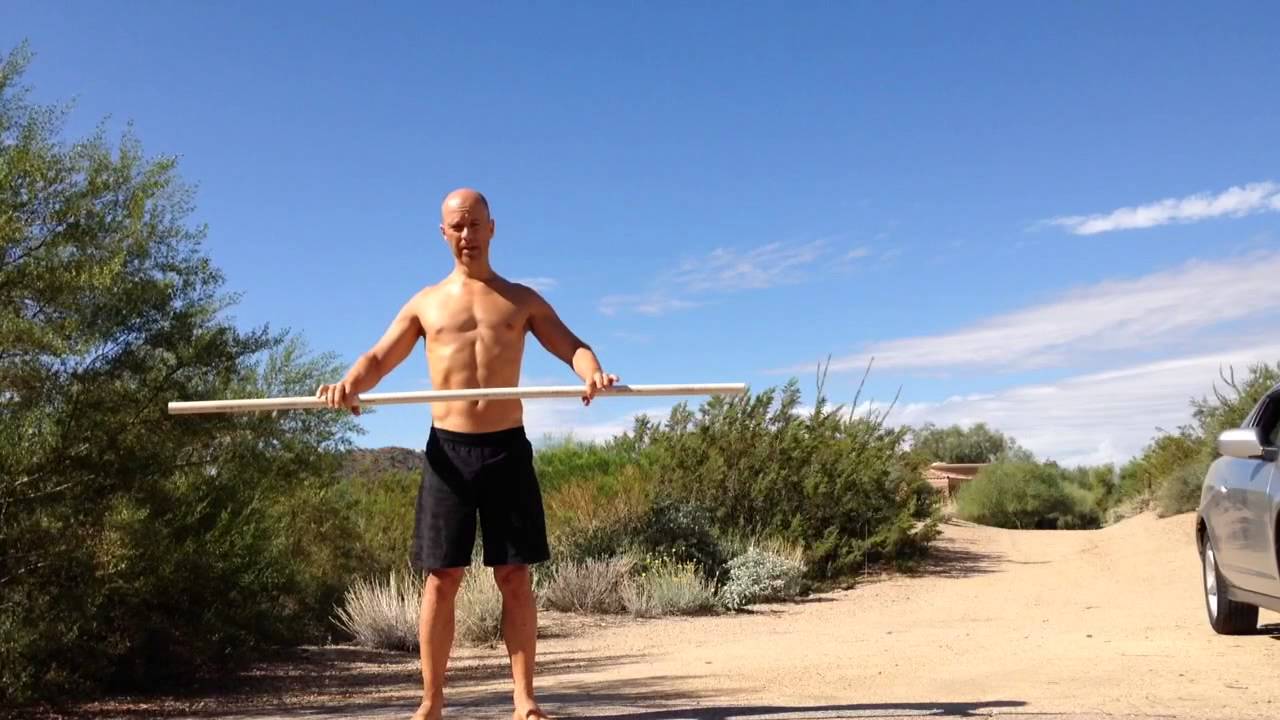 Mobility warm up with PVC