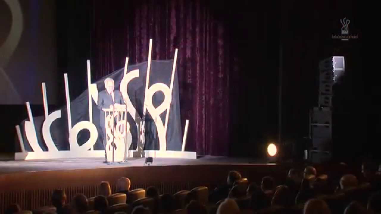 Der Ehrenpreis für das Lebenswerk für Rolf Hoppe