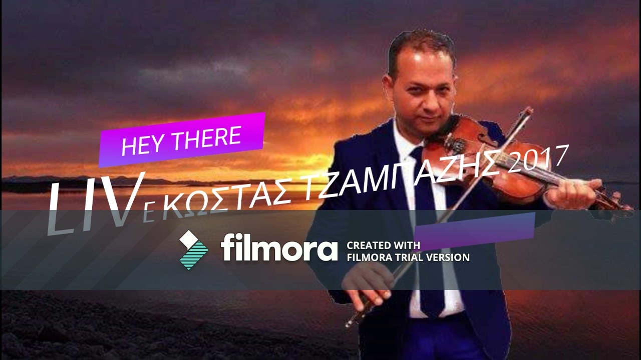 LIVE ΚΩΣΤΑΣ ΤΖΑΜΠΑΖΗΣ 2017