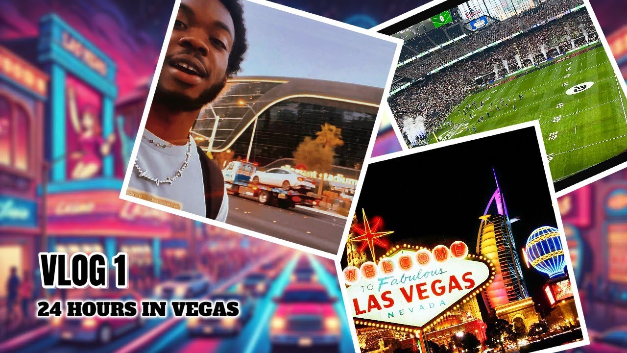 24 HOURS in Las Vegas... Watched My First Rugby League Game!
