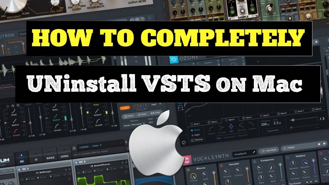 How to Uninstall VST Plugins on Macbook