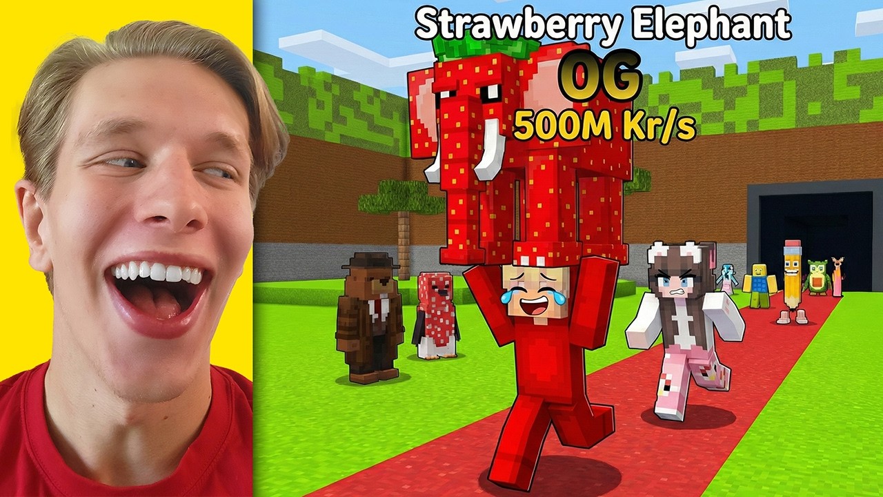 Prankar min Crush i Steal a Brainrot Minecraft!