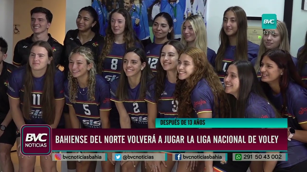 Bahiense del Norte volverá a jugar la Liga Nacional de Voley después de 13 años