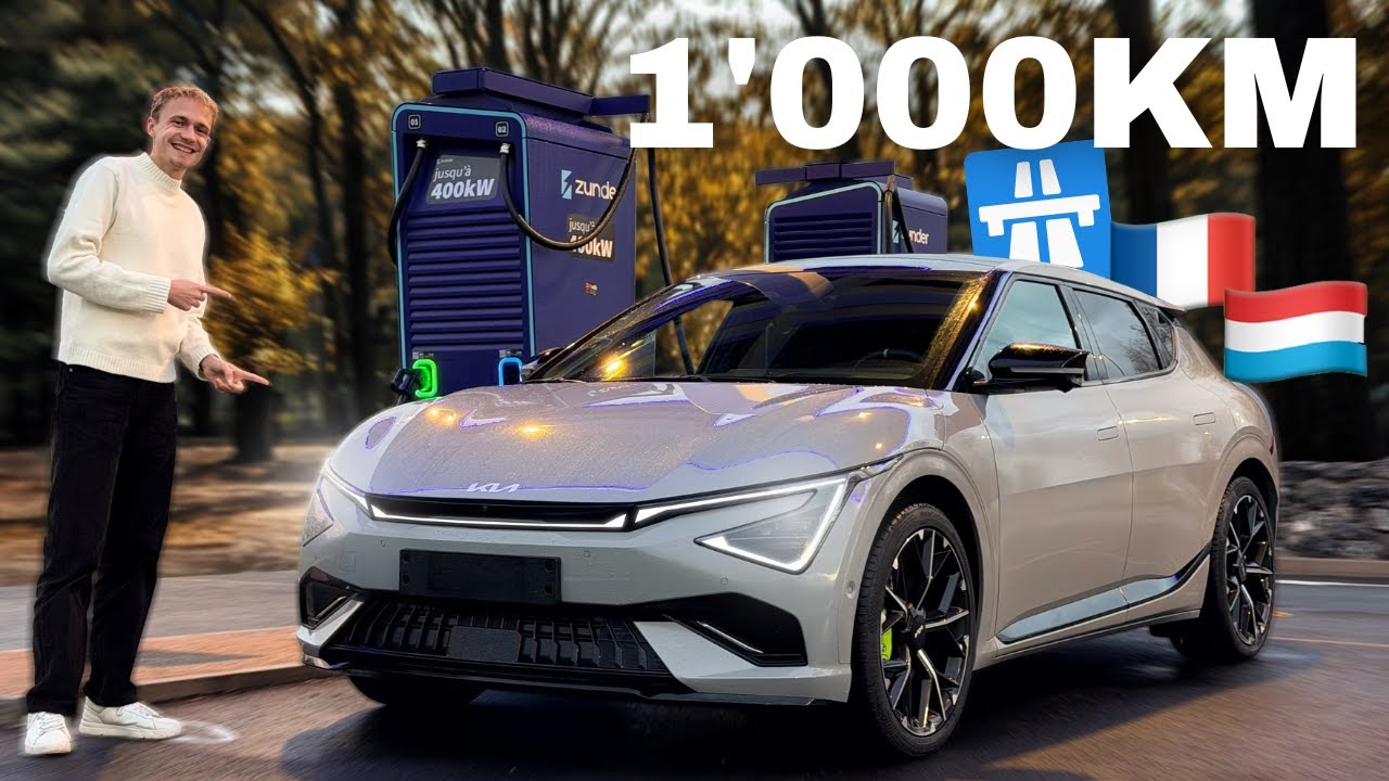 Kia EV6 GT : que vaut cette sportive électrique sur long trajet ? Le test sur 1000 km !