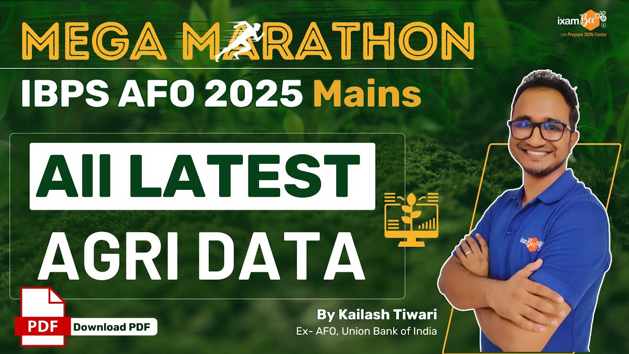 IBPS AFO 2025 || Mega Marathon || Agri Latest Data || Agri, Horti, AH || By Kailash Sir #ibpsafo