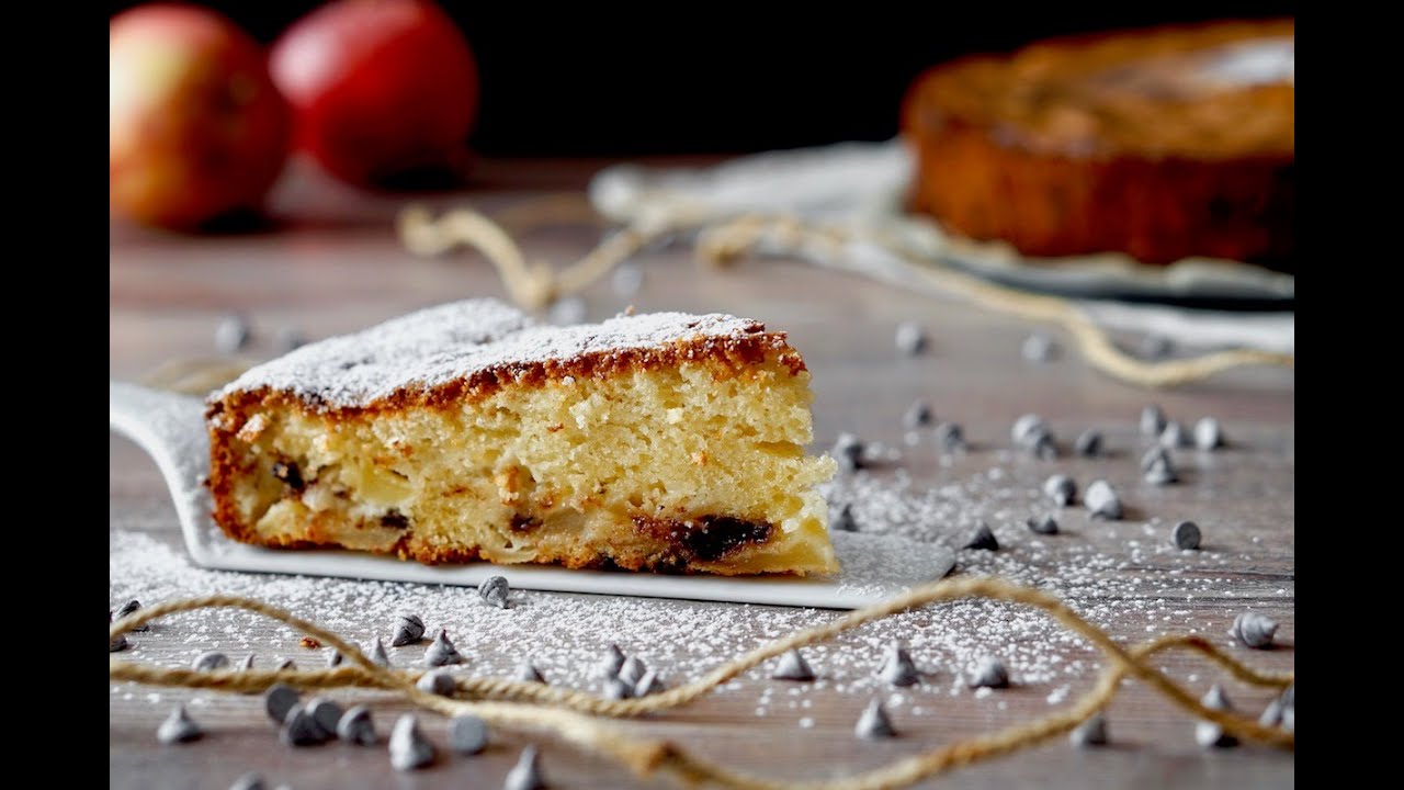 Torta alle Mele, Cioccolato e Mandorle