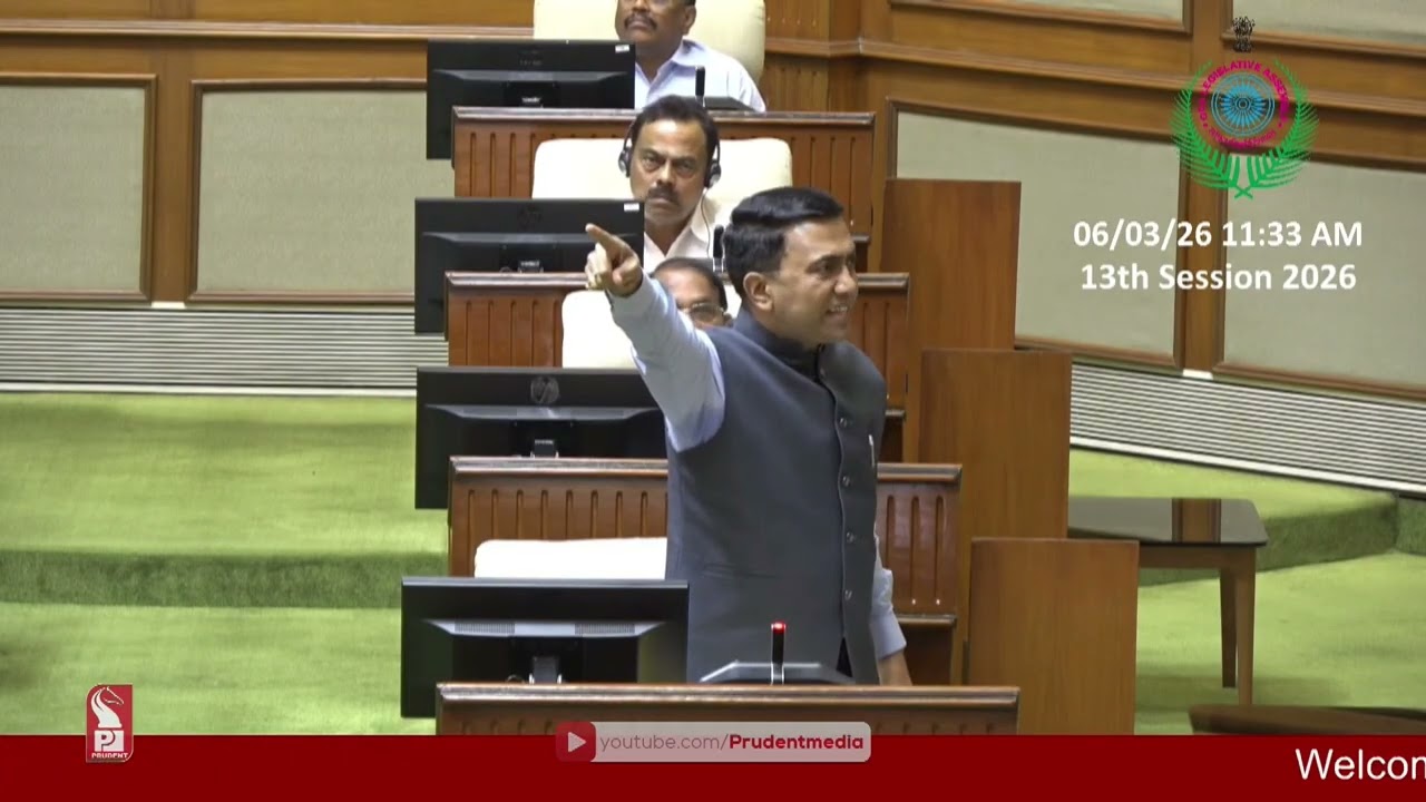 #Chaos in Goa Assembly as Group from Viewing Gallery Disrupts Proceedings