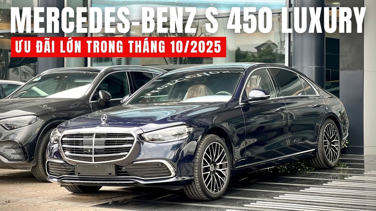 Mercedes-Benz S450 đang được ưu đãi giá rất tốt trong tháng 10.2025 | Vũ Mercedes